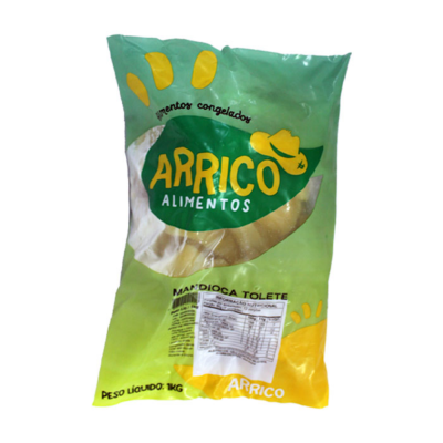 MANDIOCA TOLETE PCT 1 KG ARRICO