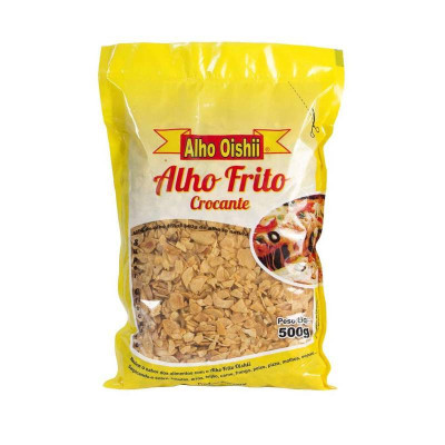 ALHO FRITO LAMINADO PCT 500 G OISHII