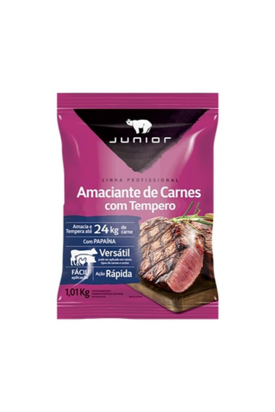AMACIANTE DE CARNE COM TEMPERO PCT 1,01 KG JUNIOR