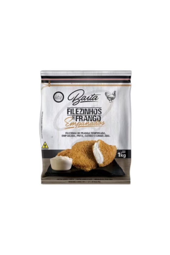FILEZINHO DE FRANGO EMPANADO PCT 1 KG BAITA