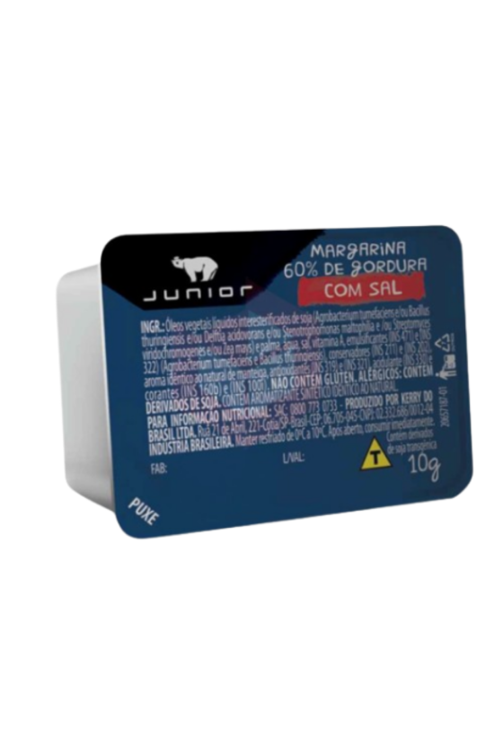 MARGARINA COM SAL BLISTER 10 G CX 192 JUNIOR