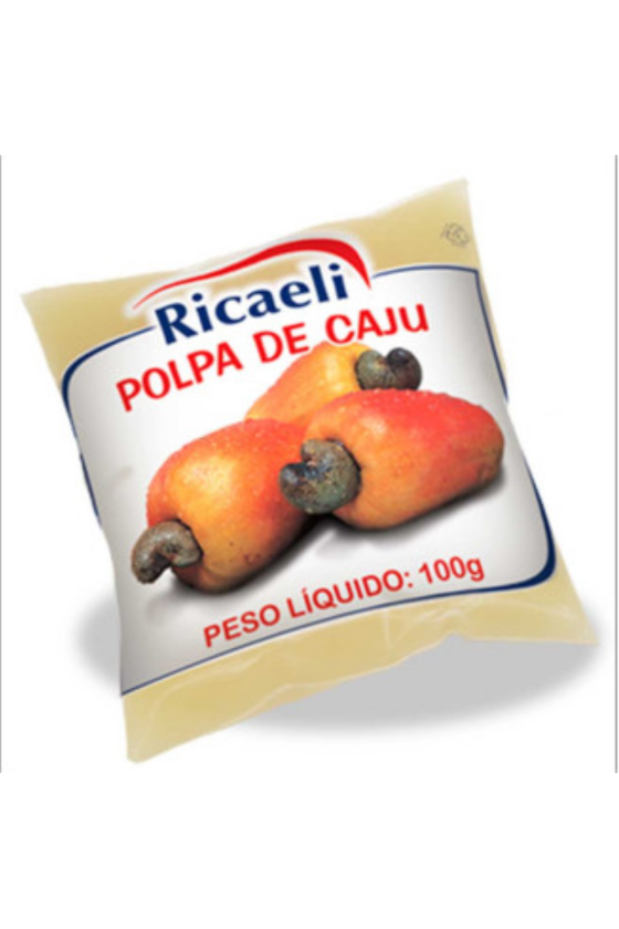 POLPA CAJU PCT 10 X 100 G RICAELI