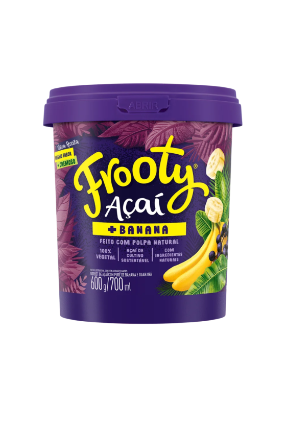 ACAI BANANA POTE 700 ML FROOTY
